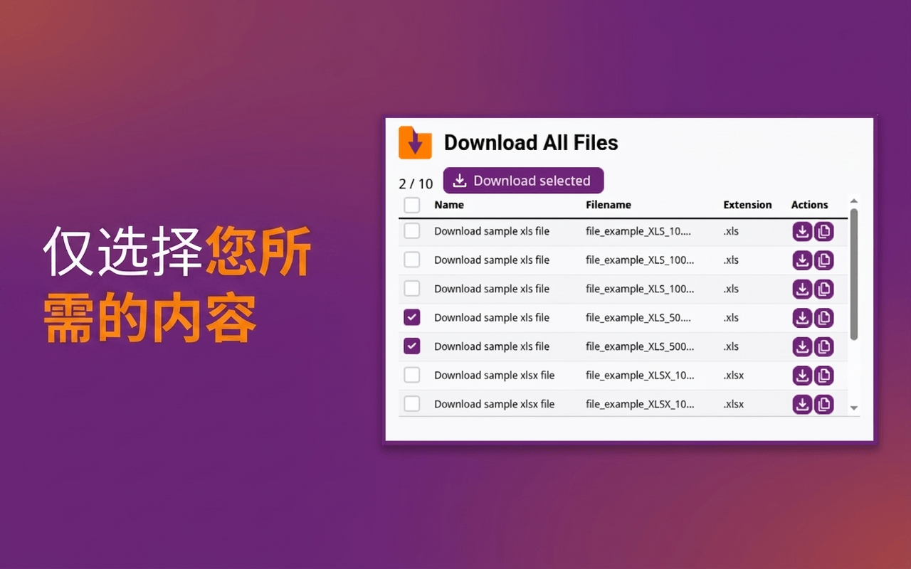 下载所有文件 - 截图 2