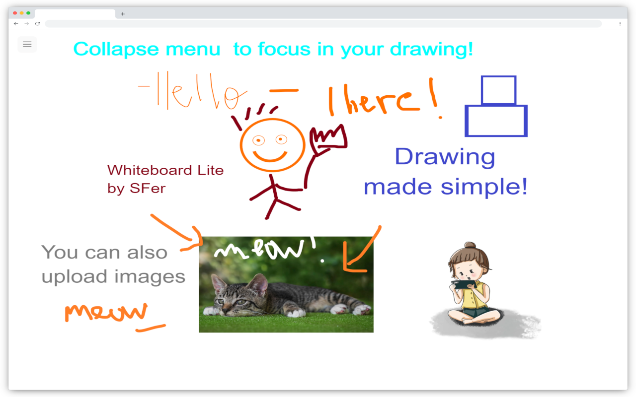 Whiteboard Lite - Simple, Quick Drawing - 截图 3
