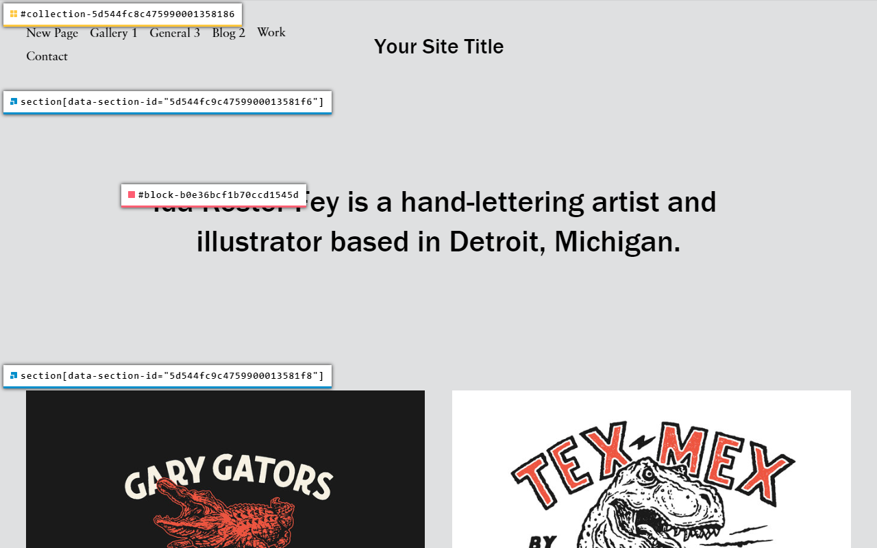Squarespace ID Finder - 截图 3