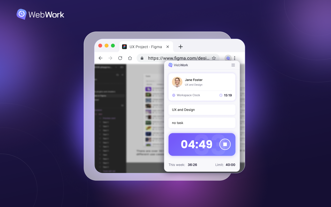 WebWork Time Tracker - 截图 1