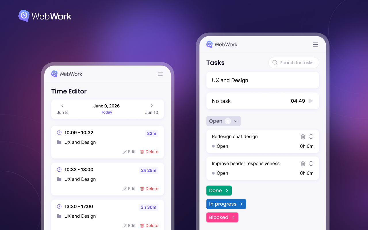 WebWork Time Tracker - 截图 3
