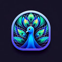 Transparent Peacock Overlays
