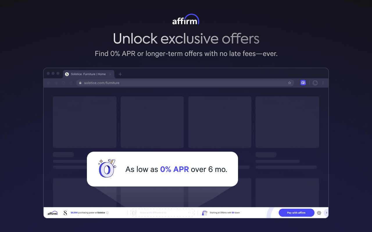 Affirm: Buy Now, Pay Later - 截图 3