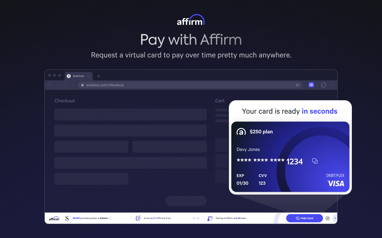 Affirm: Buy Now, Pay Later - 截图 5
