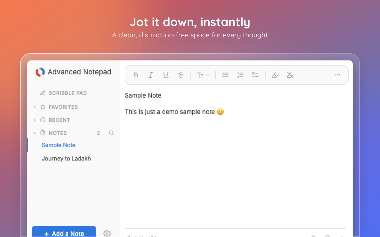 Advanced Notepad - 截图 5