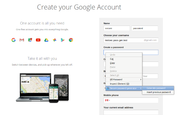 Secure Password Generator - 截图 2
