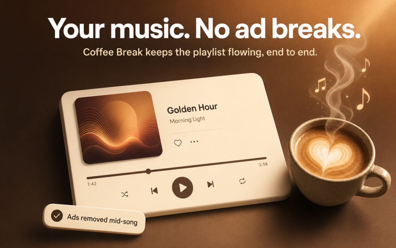 YouTube AdBlock - Coffee Break for YouTube - 截图 2