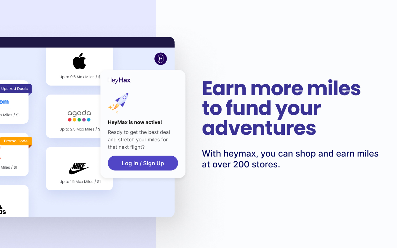 HeyMax: Stack Miles & Rewards - 截图 1