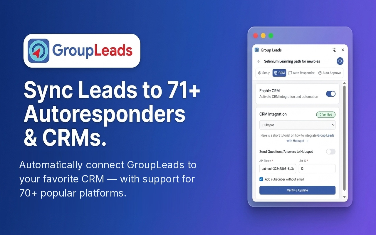 GroupLeads - 截图 4