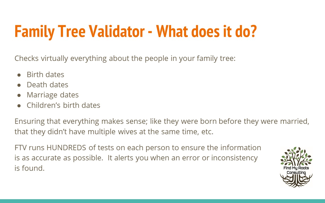 Family Tree Validator - 截图 2