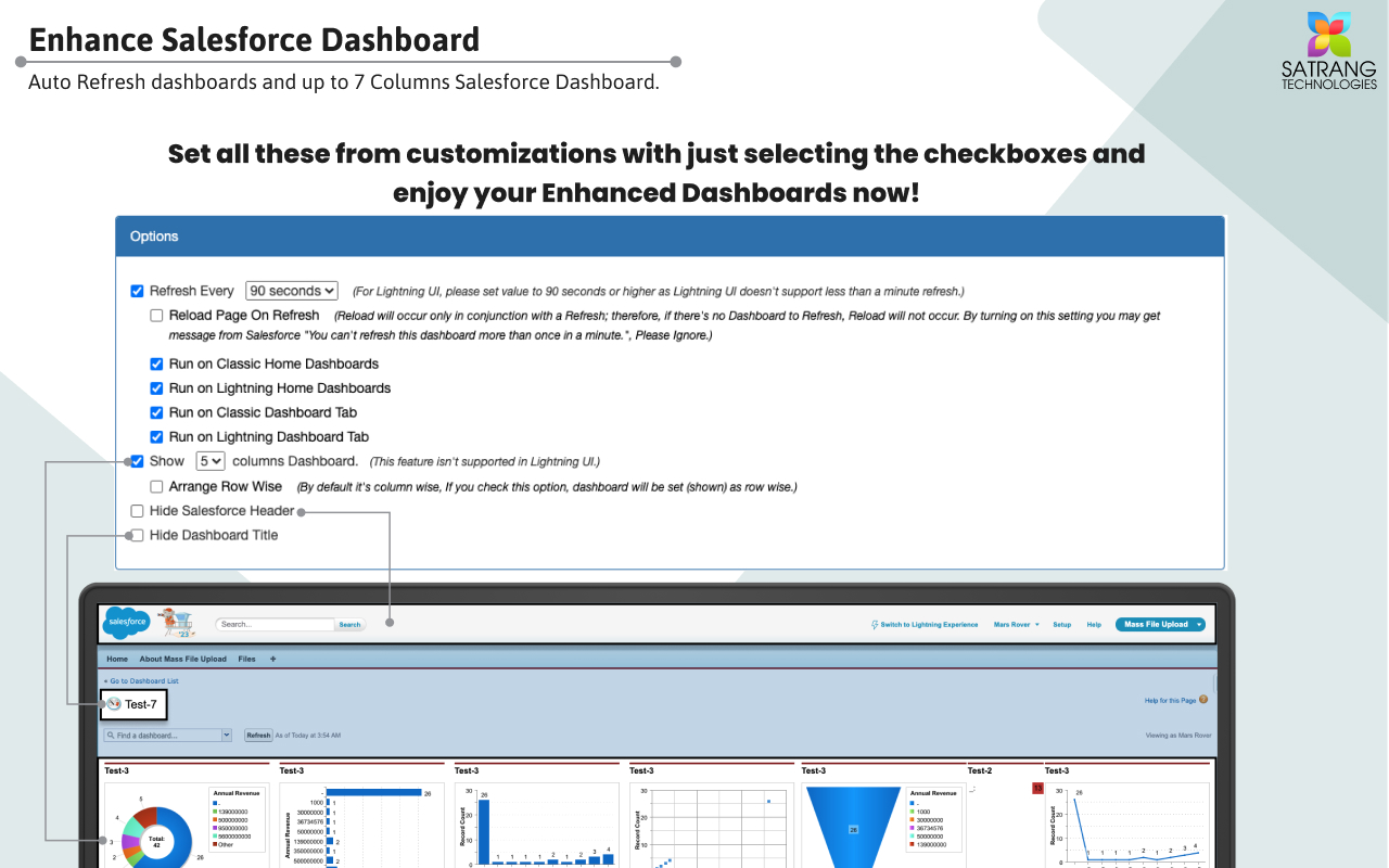 Enhance Salesforce Dashboard - 截图 3