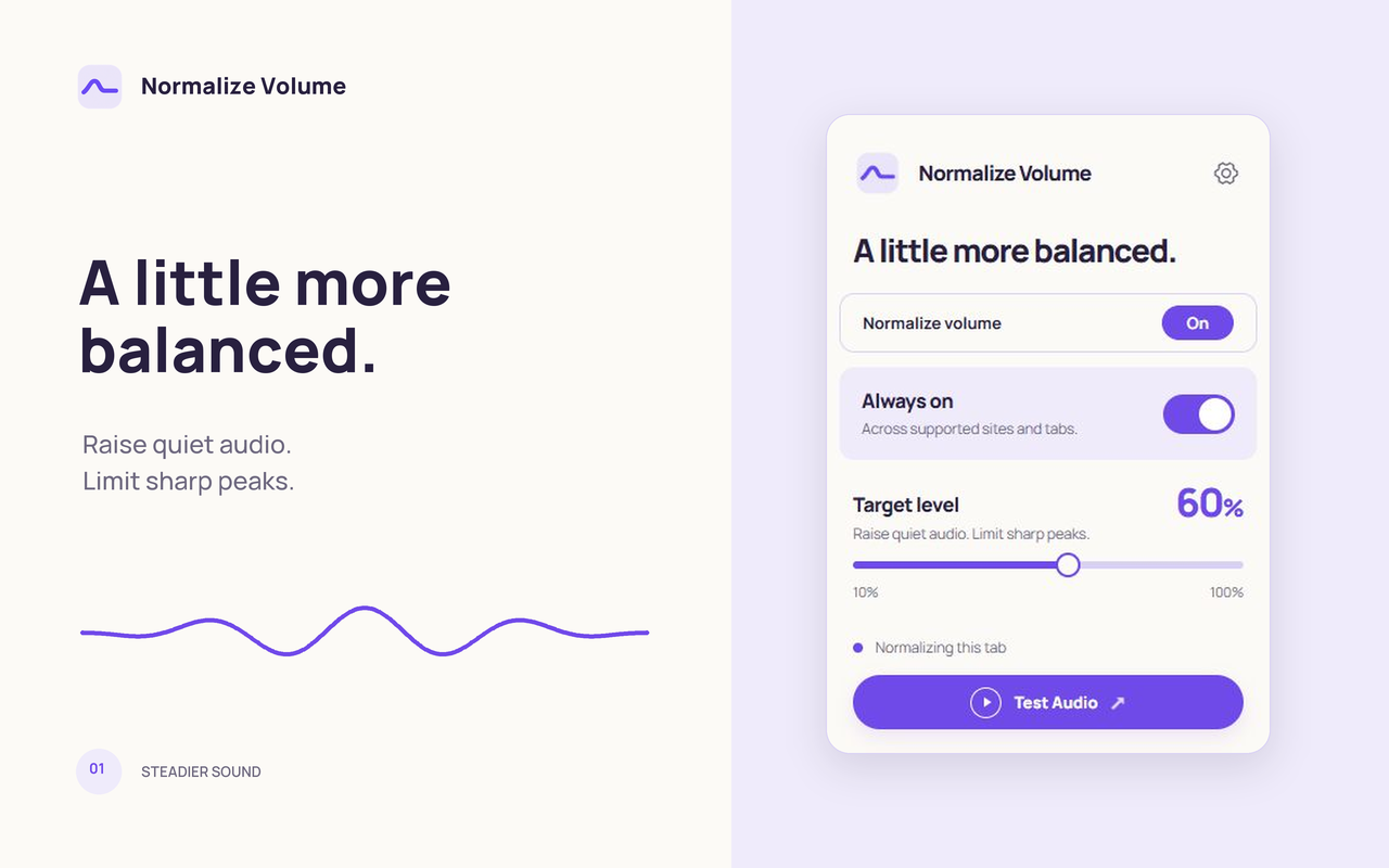 Normalize Volume - 截图 1