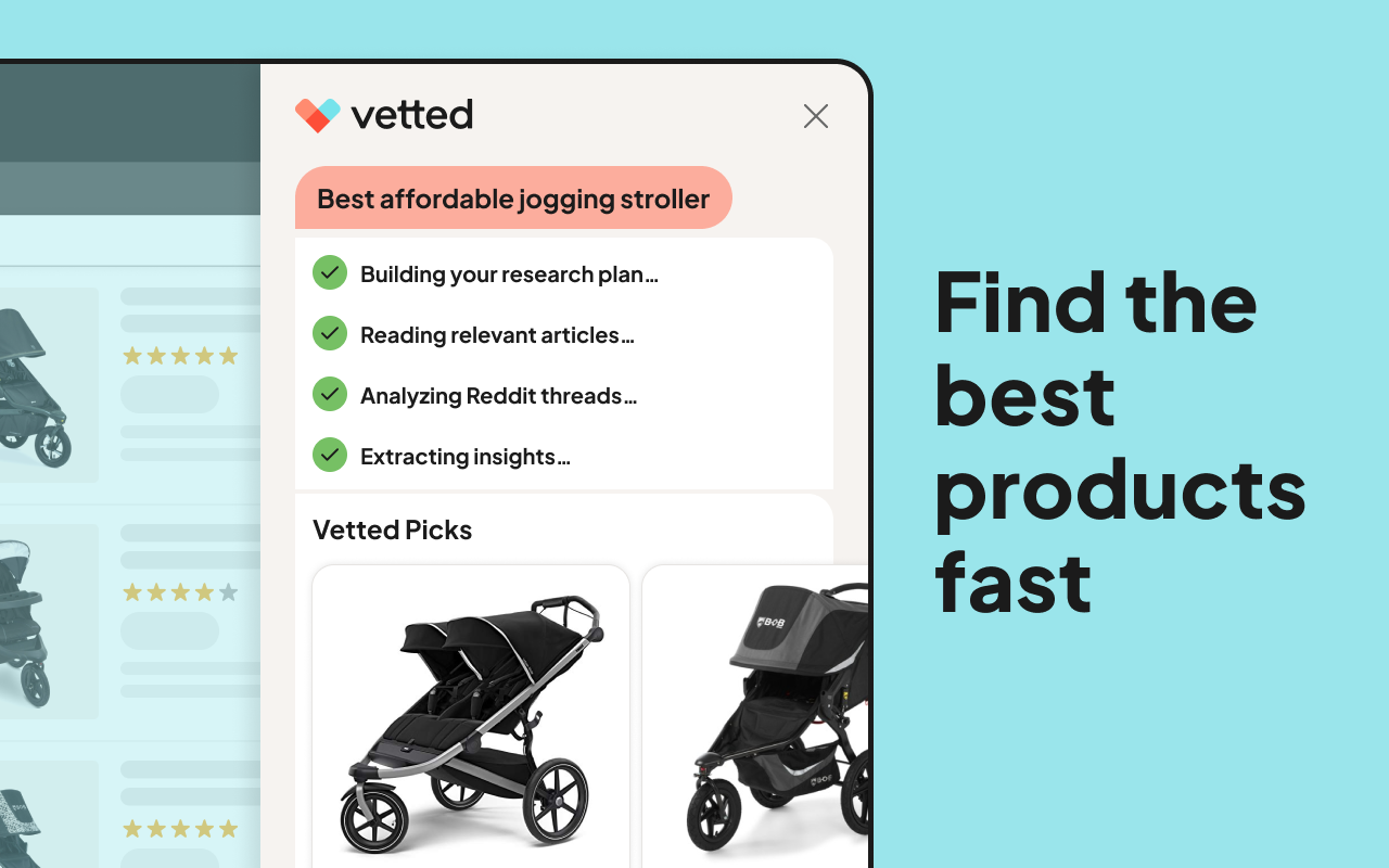 Vetted AI: Your Shopping Agent - 截图 2
