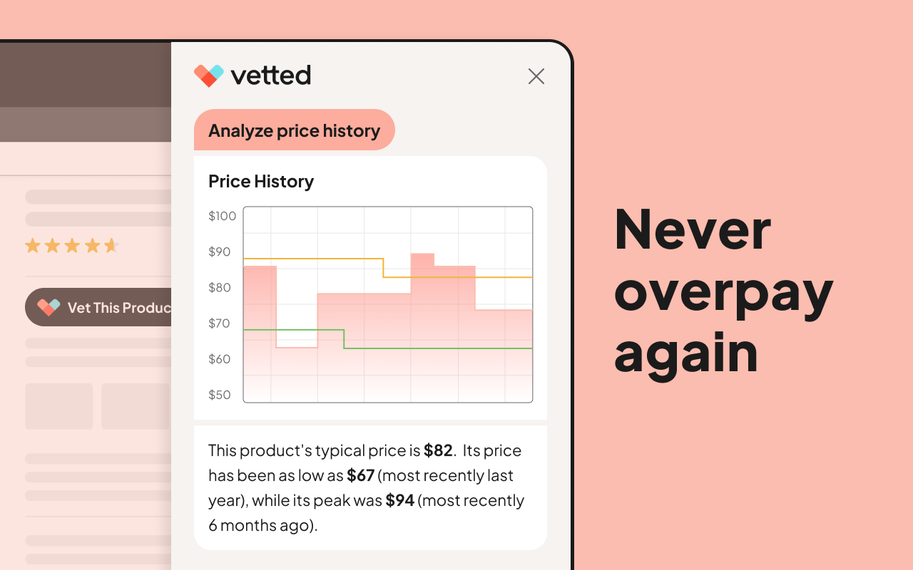 Vetted AI: Your Shopping Agent - 截图 5