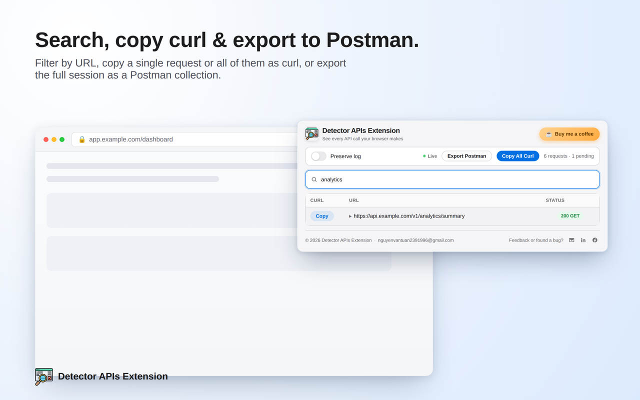 Detector APIs Extension - 截图 3