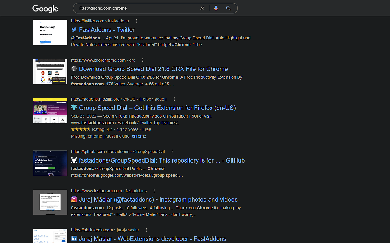 Search Result Previews - 截图 3