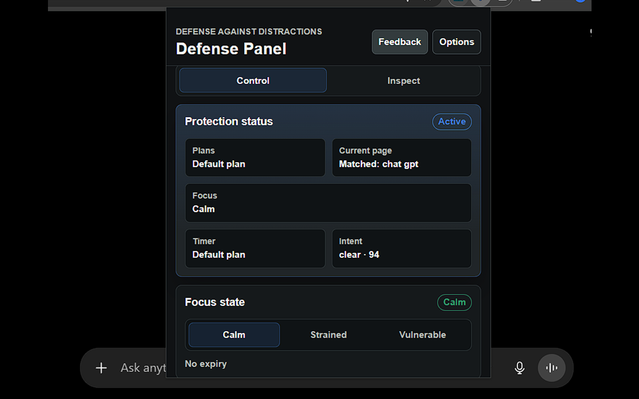 Defense against Distractions - 截图 1