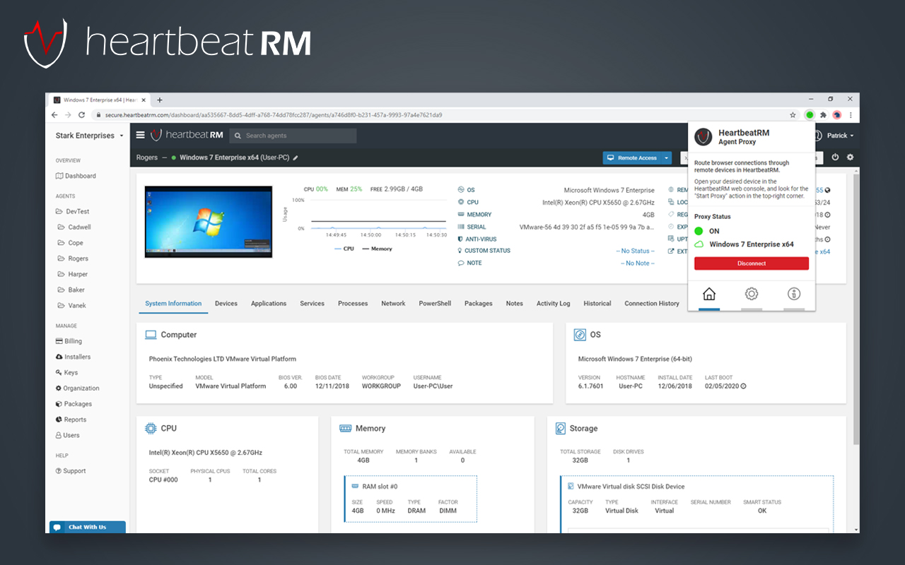 HeartbeatRM Proxy - 截图 3