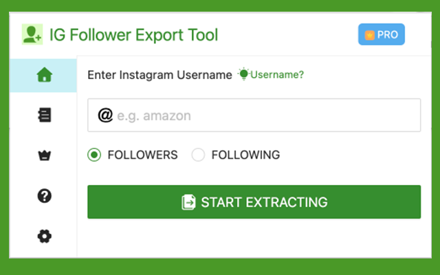 Follower Export Tool - Email Extractor - 截图 1