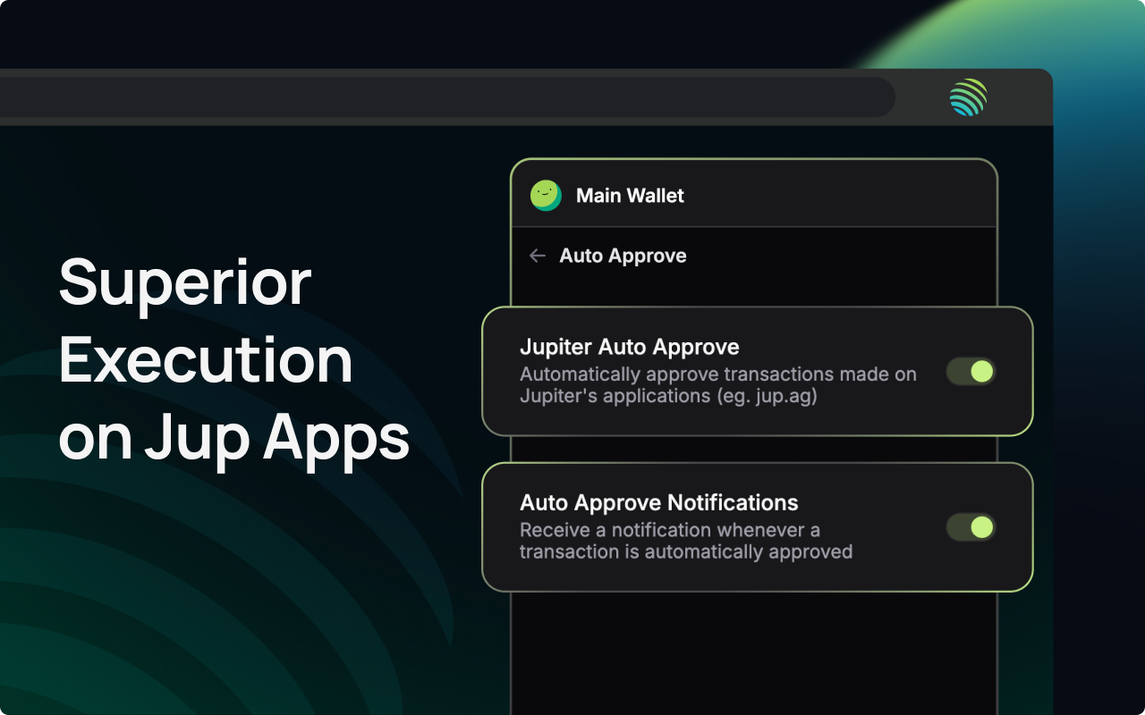 Jupiter Wallet - 截图 5