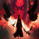 Angry Itachi Murder of Crows Live Wallpaper