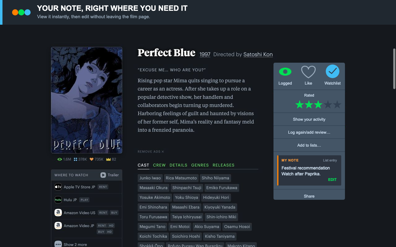Letterboxd Watchlist Notes - 截图 2