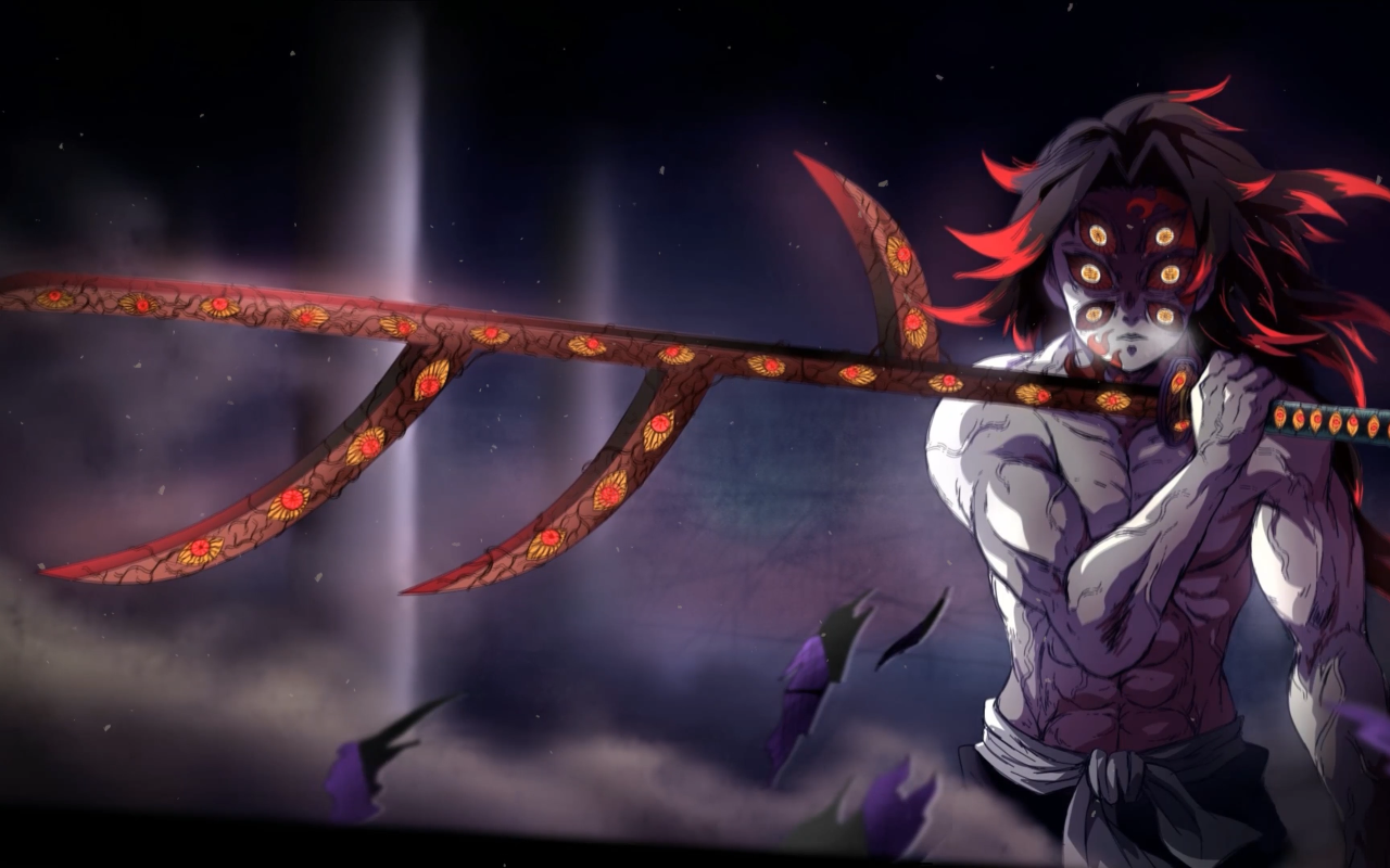 Kokushibo Demon Slayer Gameograf - 截图 1