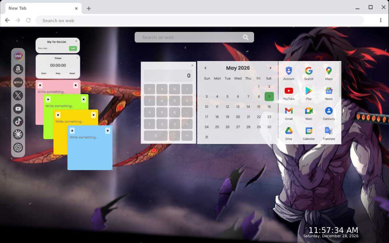 Kokushibo Demon Slayer Gameograf - 截图 3