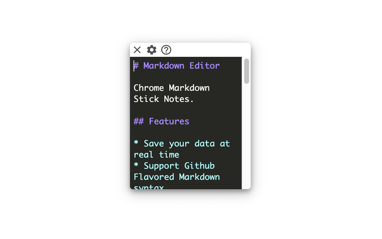Markdown Sticky Notes - 截图 2