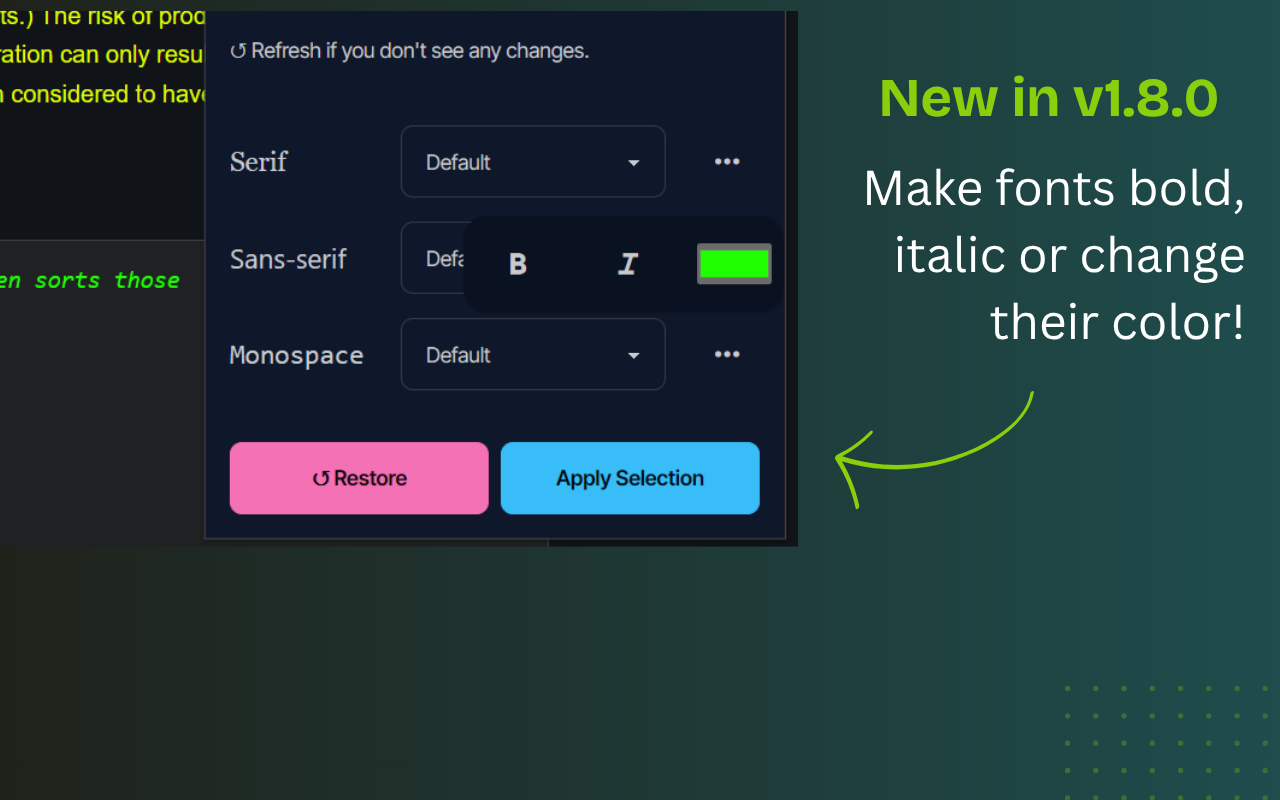 Fontonic - Change Fonts - 截图 3