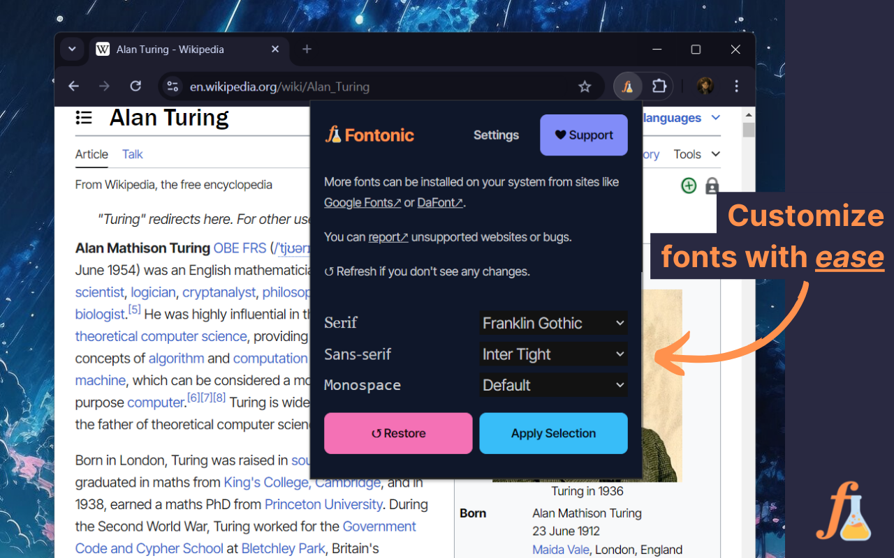Fontonic - Change Fonts - 截图 4
