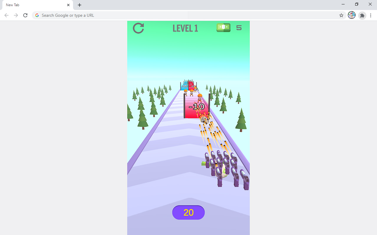 Gun Fest Arcade Game - 截图 1