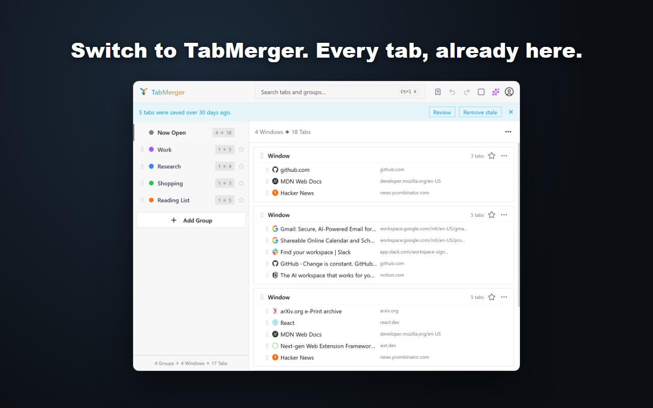 TabMerger - 截图 4