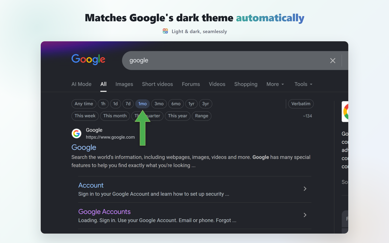 Google 按日期搜索 – 日期筛选栏与自定义时间范围 - 截图 5