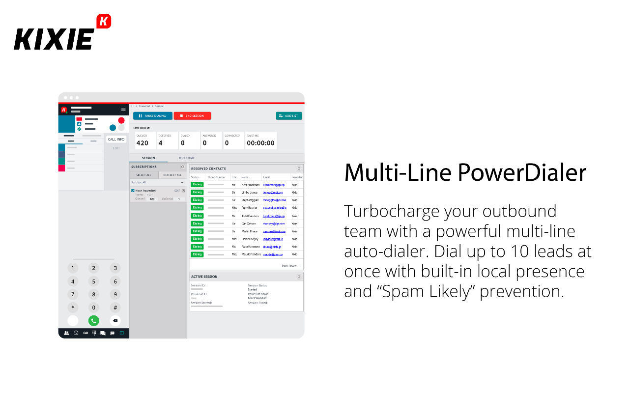 Kixie PowerCall - 截图 2