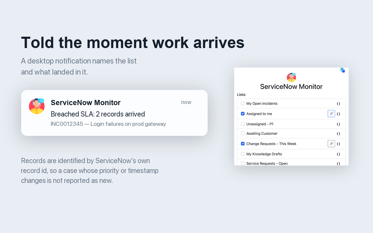 ServiceNow Monitor - 截图 2