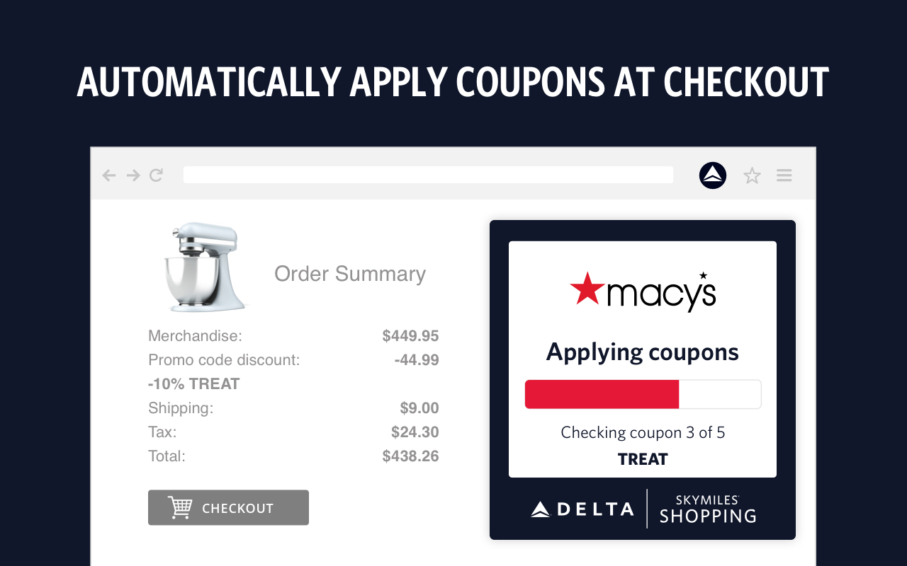 Delta Air Lines SkyMiles® Shopping℠ - 截图 3