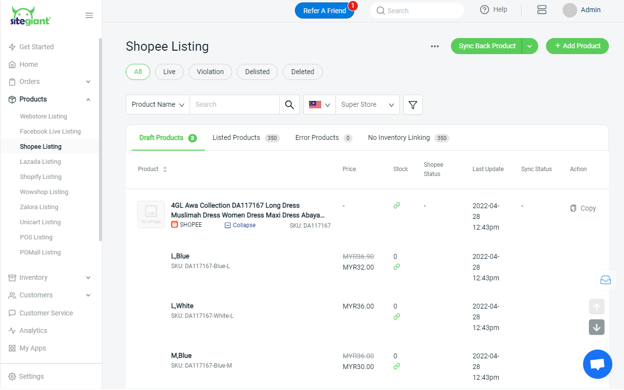 Listing Scraper - 截图 3