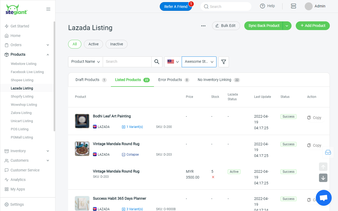 Listing Scraper - 截图 4