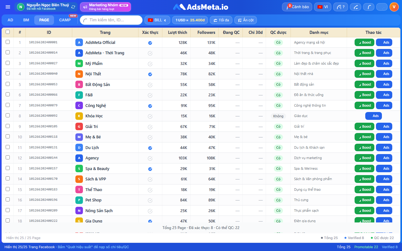 AdsMeta — Facebook Ads Manager - 截图 4