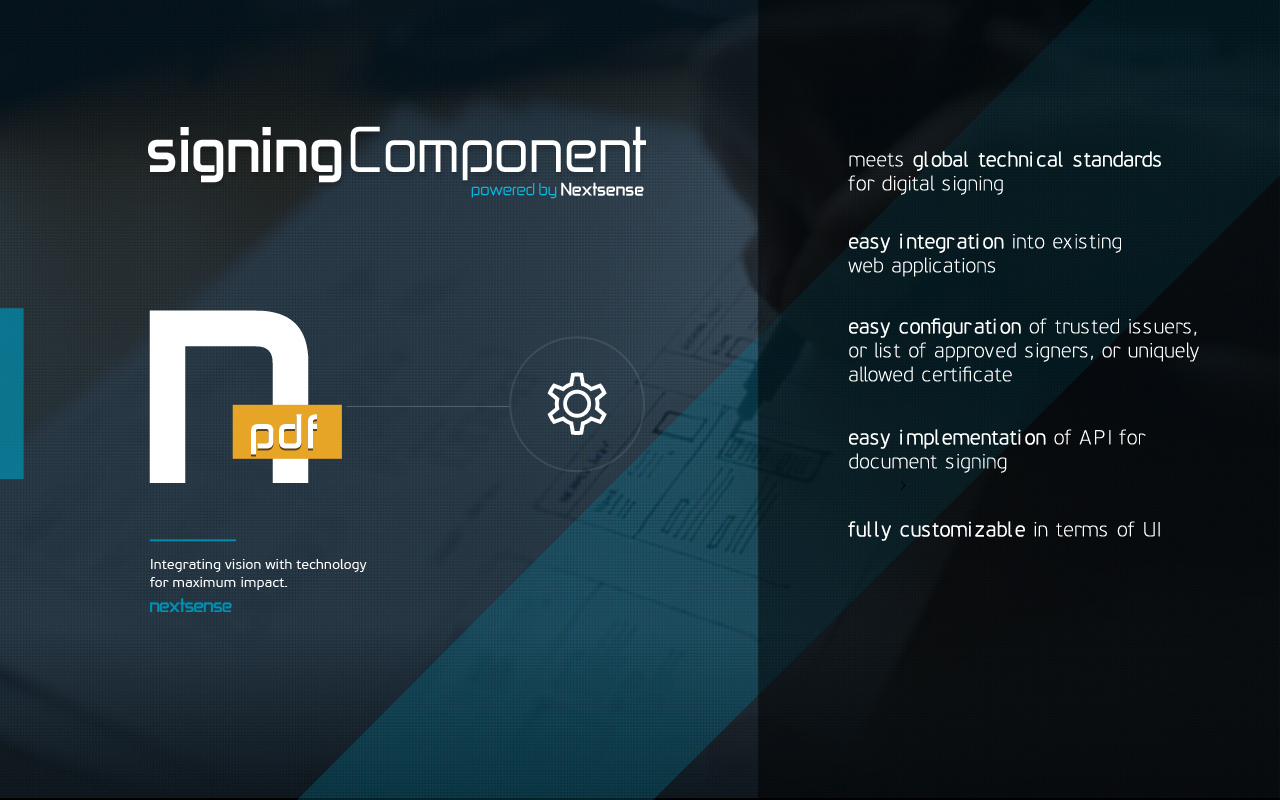 Nextsense PDF Signing Component - 截图 3