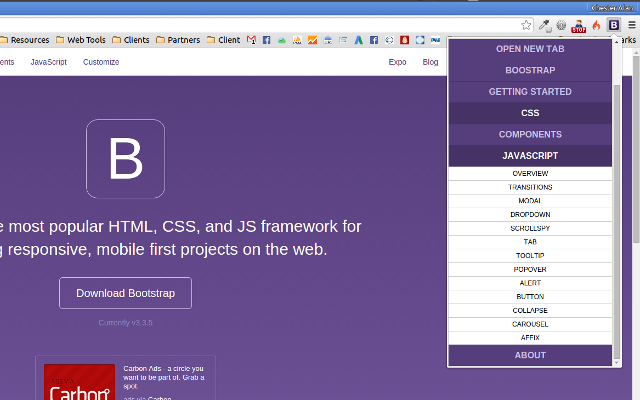 Bootstrap 3.3.5 Offline Guide - 截图 3