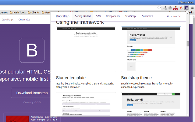 Bootstrap 3.3.5 Offline Guide - 截图 4