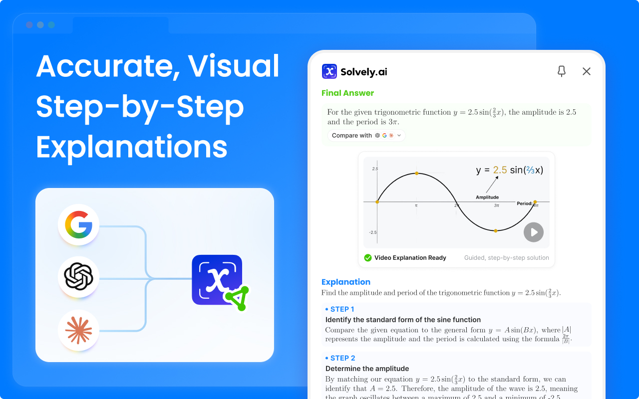 SolvelyAI - AI Homework Tutor & Study Helper - 截图 1