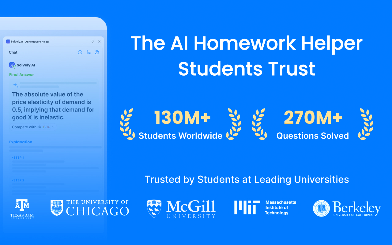 SolvelyAI - AI Homework Tutor & Study Helper - 截图 3