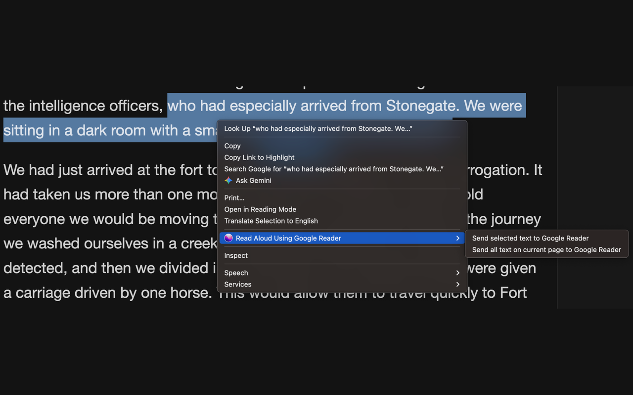 Google AI Text to Speech Reader: Free Natural Voices - 截图 1