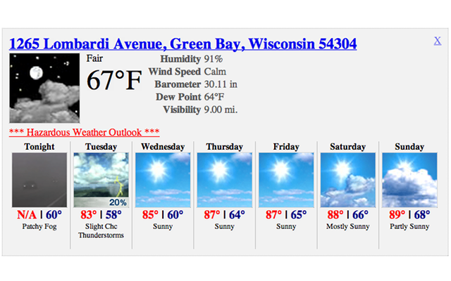 NOAA NWS Weather Forecast - 截图 3