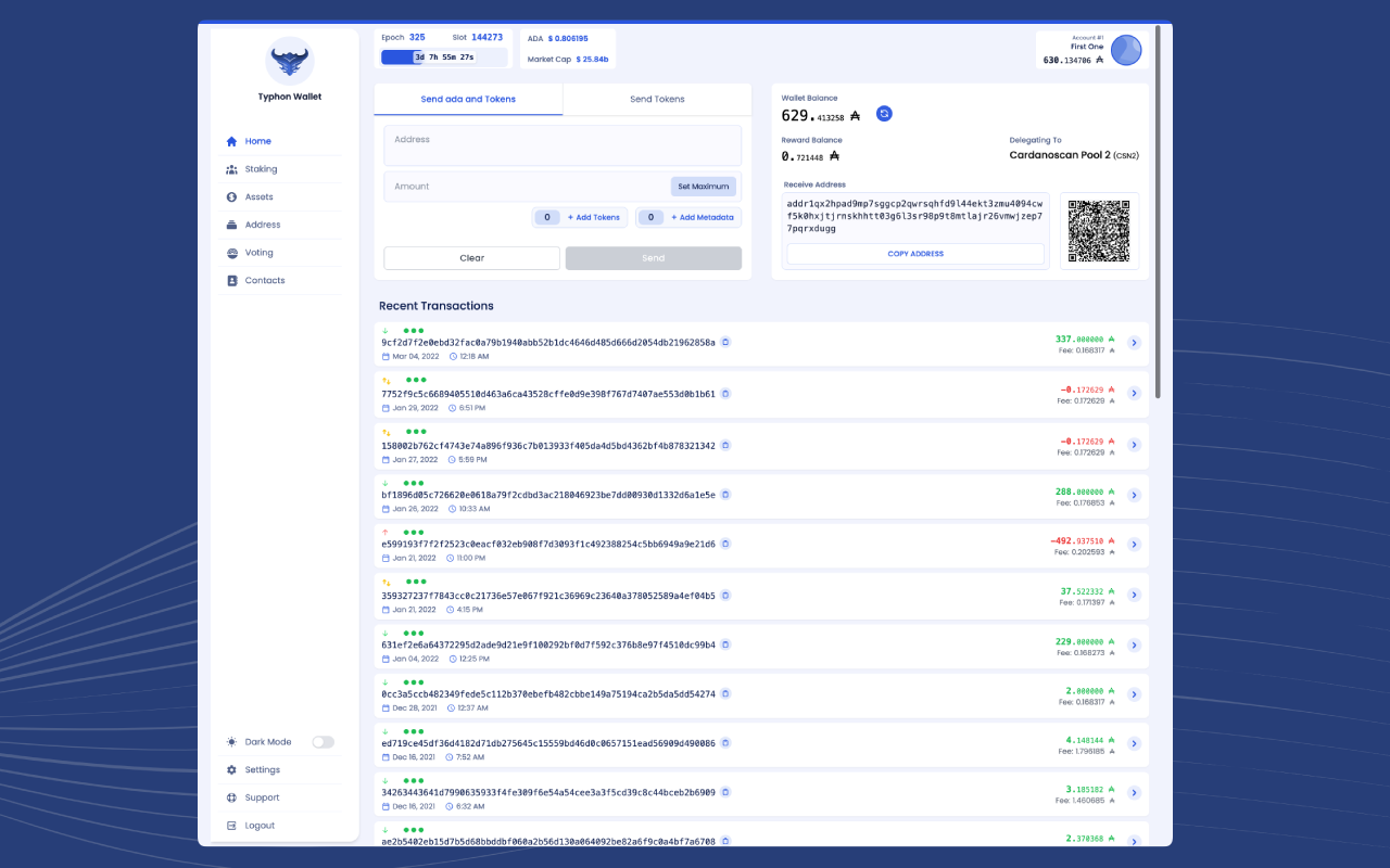 Typhon Wallet - 截图 2