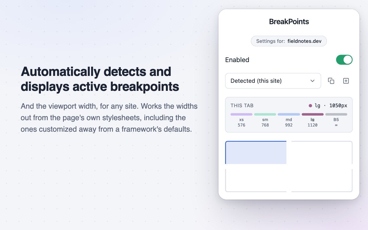 CSS Breakpoint Button - 截图 1