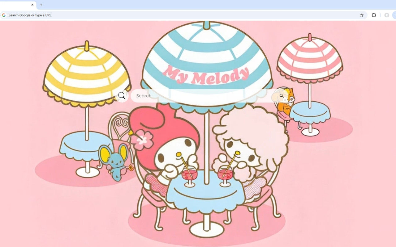 My Melody Cafe Live Wallpaper - 截图 1